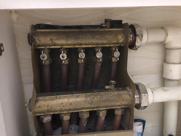 地暖回水管沒有總閥門怎么清洗